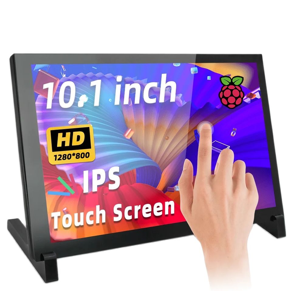 Raspberry Pi 10.1 Inch Capacitive Touch Screen Ips - Monitor Portatile IPistBit 10.1 Pollici con