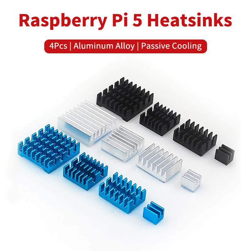 Raspberry Pi Water Cooling Kit - 4 pezzi Raspberry Pi 5 dissipatori