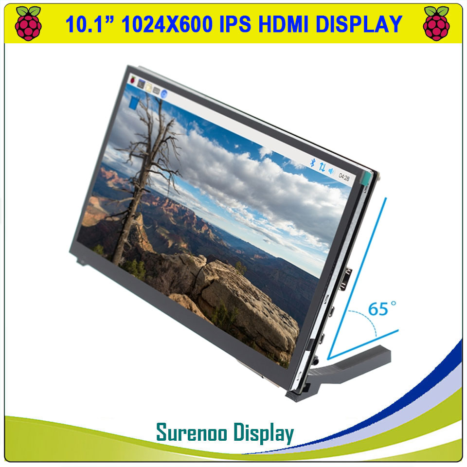 Raspberry Pi 10.1 Inch Capacitive Touch Screen Ips - Display LCD TFT IPS da 10.1