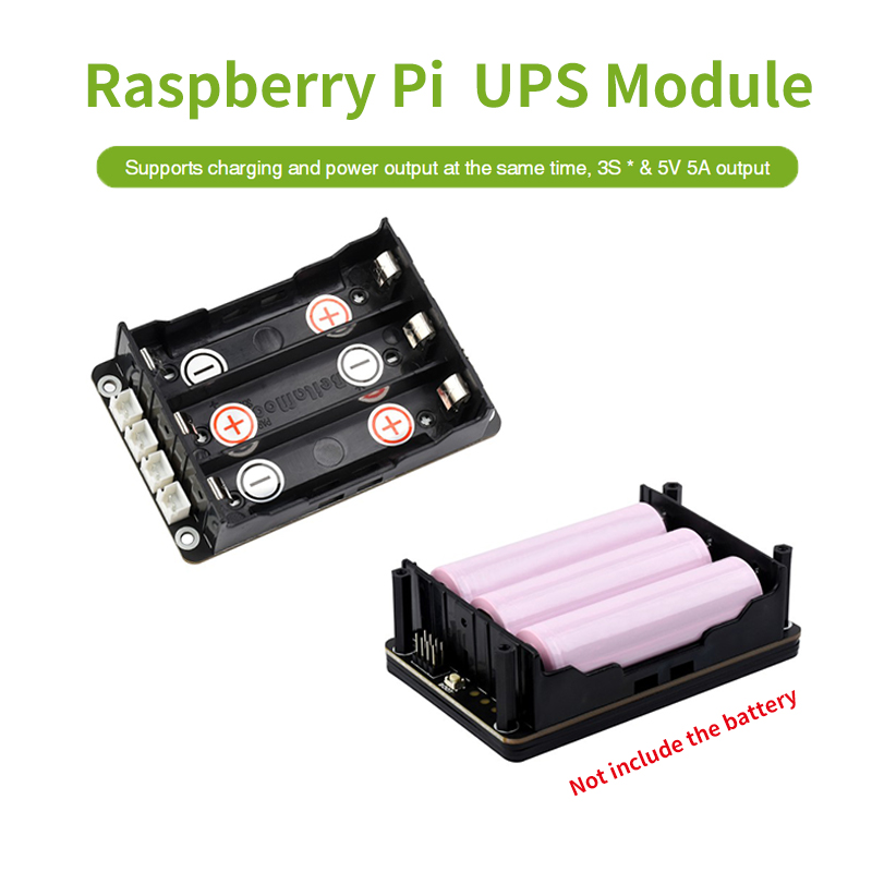 Raspberry Pi Uninterrupted Power Supply Ups 18650 - Raspberry Pi 5 UPS HAT, supporta