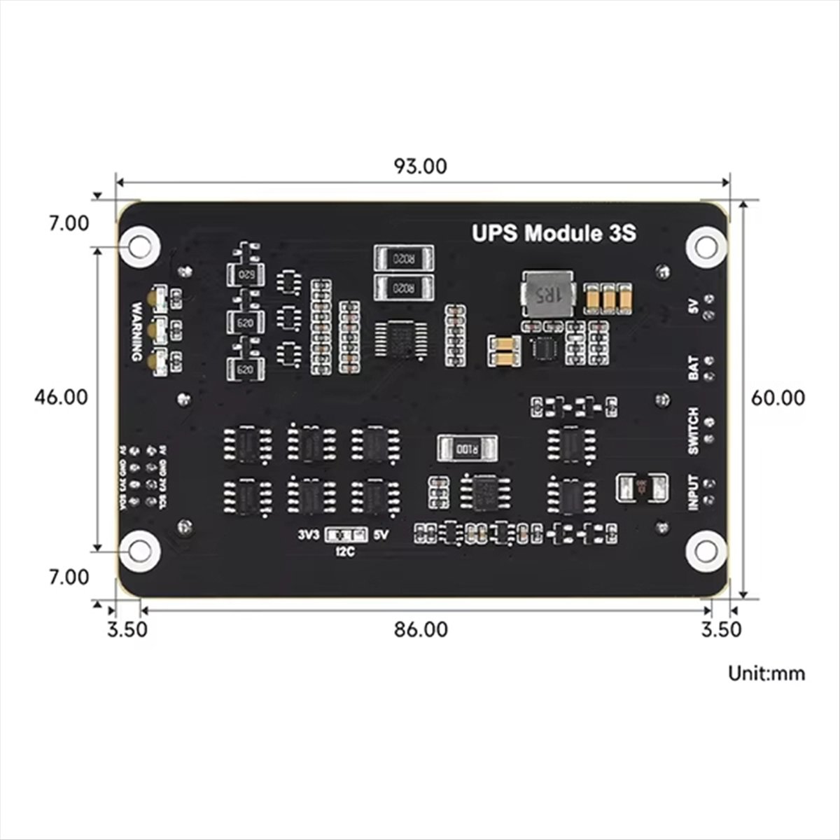 Raspberry Pi Uninterrupted Power Supply Ups 18650 - Persevering- Per Raspberry Pi 5 UPS