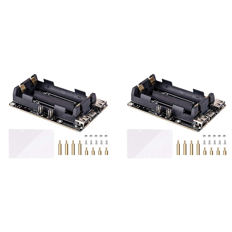 AA08-2X per Raspberry Pi 4, Al - Raspberry Pi Uninterrupted Power Supply Ups 18650 recensione e prezzo
