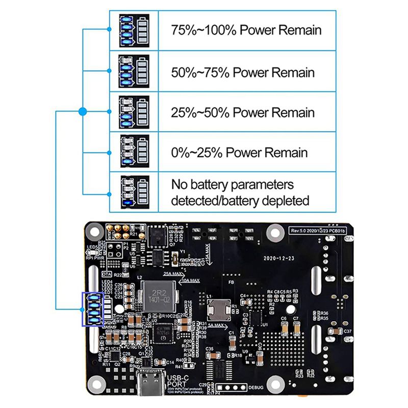 Alimentatore UPS 2X per Raspbe - Raspberry Pi Uninterrupted Power Supply Ups 18650 recensione e prezzo
