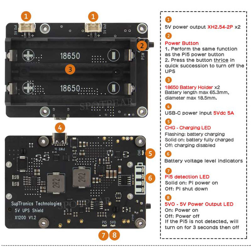 Scheda di espansione UPS per R - Raspberry Pi Uninterrupted Power Supply Ups 18650 recensione e prezzo