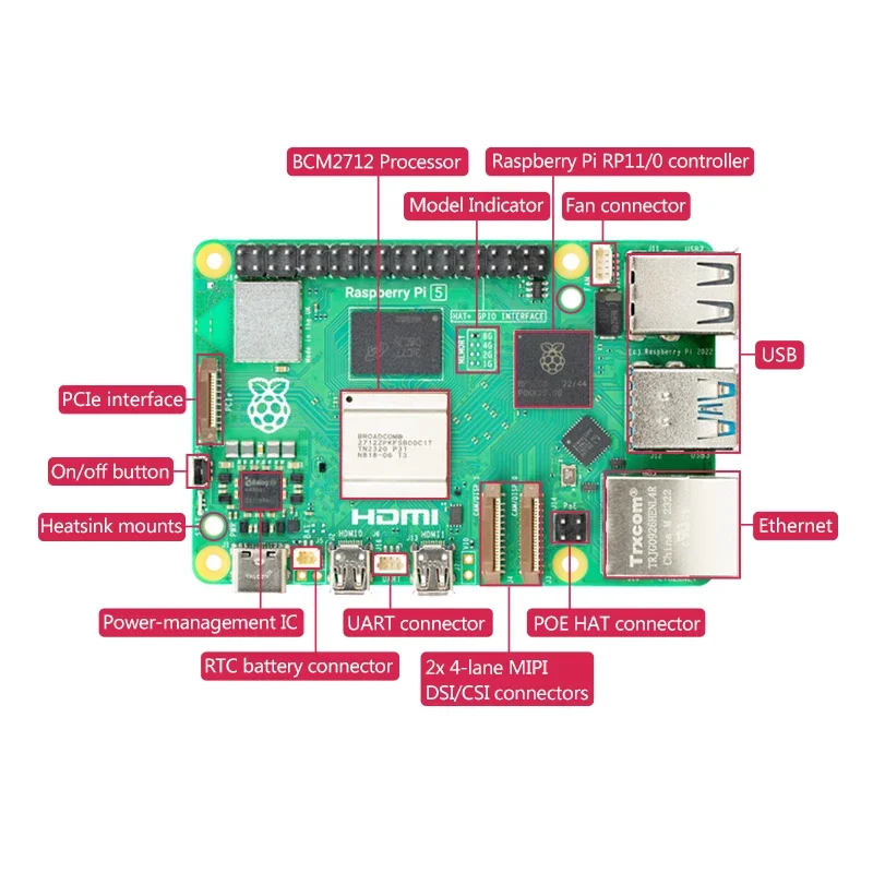 Raspberry Pi 5 Ufficiale 2026  - Raspberry Pi 5 8Gb Board recensione e prezzo