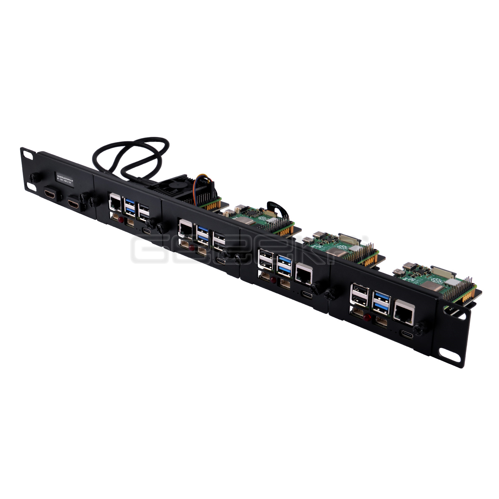 Kit staffa in acciaio per mont - Raspberry Pi Rackmount 1U 19 Inch recensione e prezzo