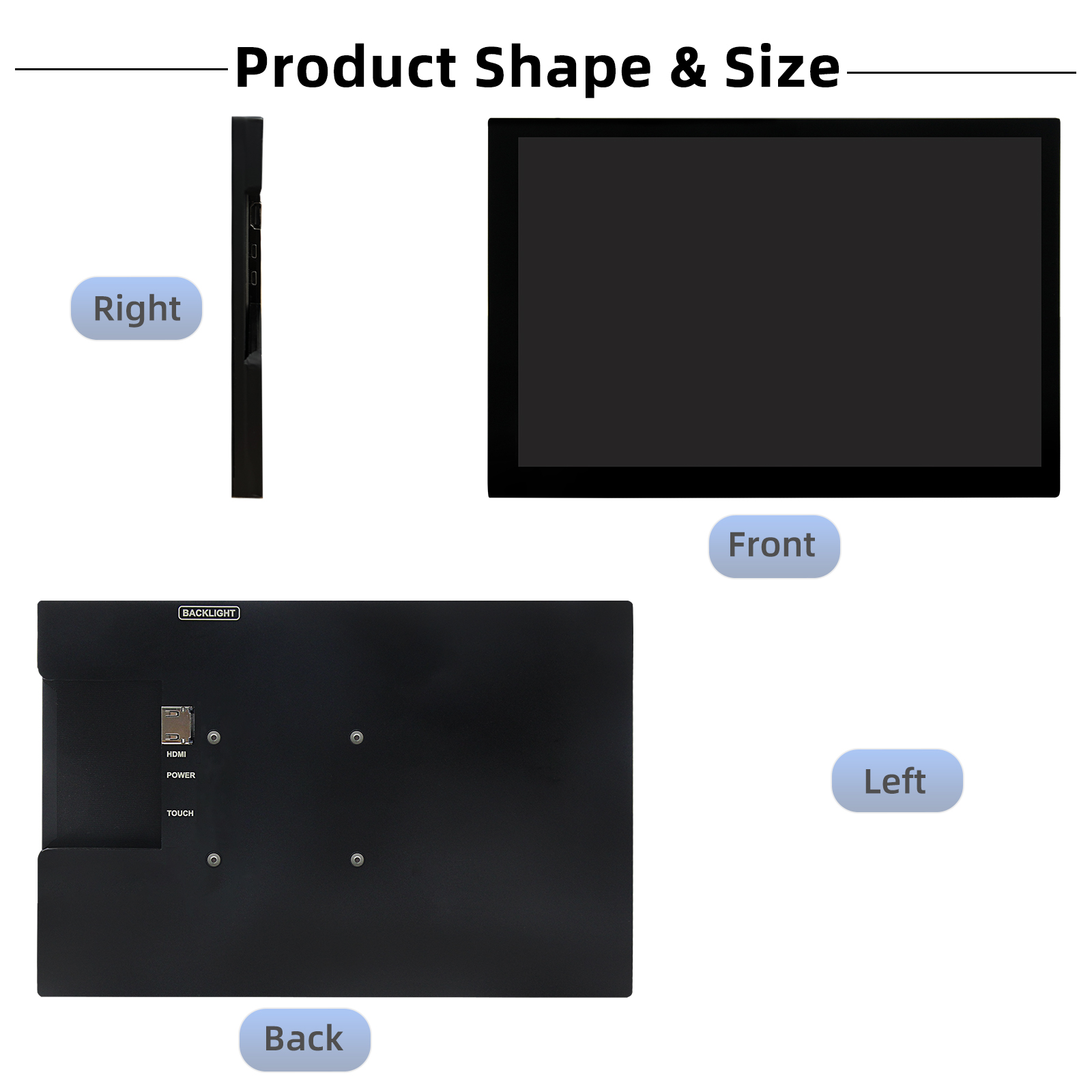 Monitor portatile Touchscreen  - Raspberry Pi 10.1 Inch Capacitive Touch Screen Ips recensione e prezzo