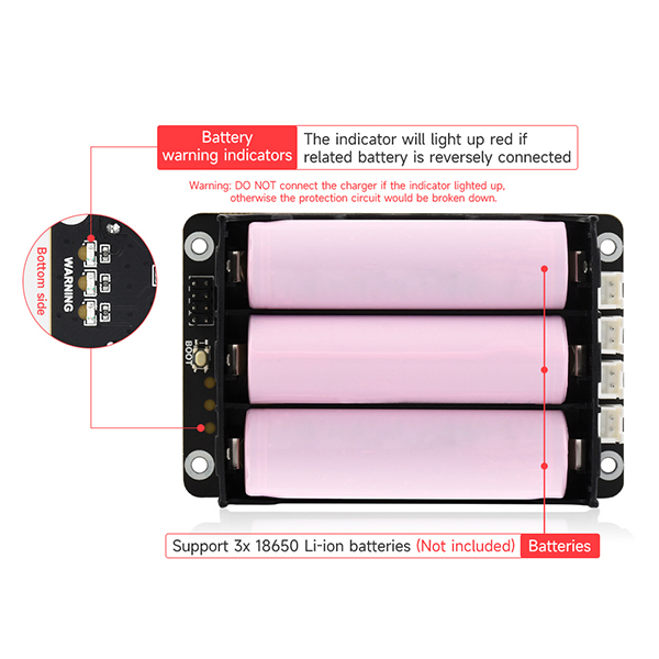 Raspberry Pi 5 UPS HAT, suppor - Raspberry Pi Uninterrupted Power Supply Ups 18650 recensione e prezzo